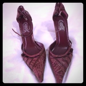 Carlos Santana pointy heels SZ 8